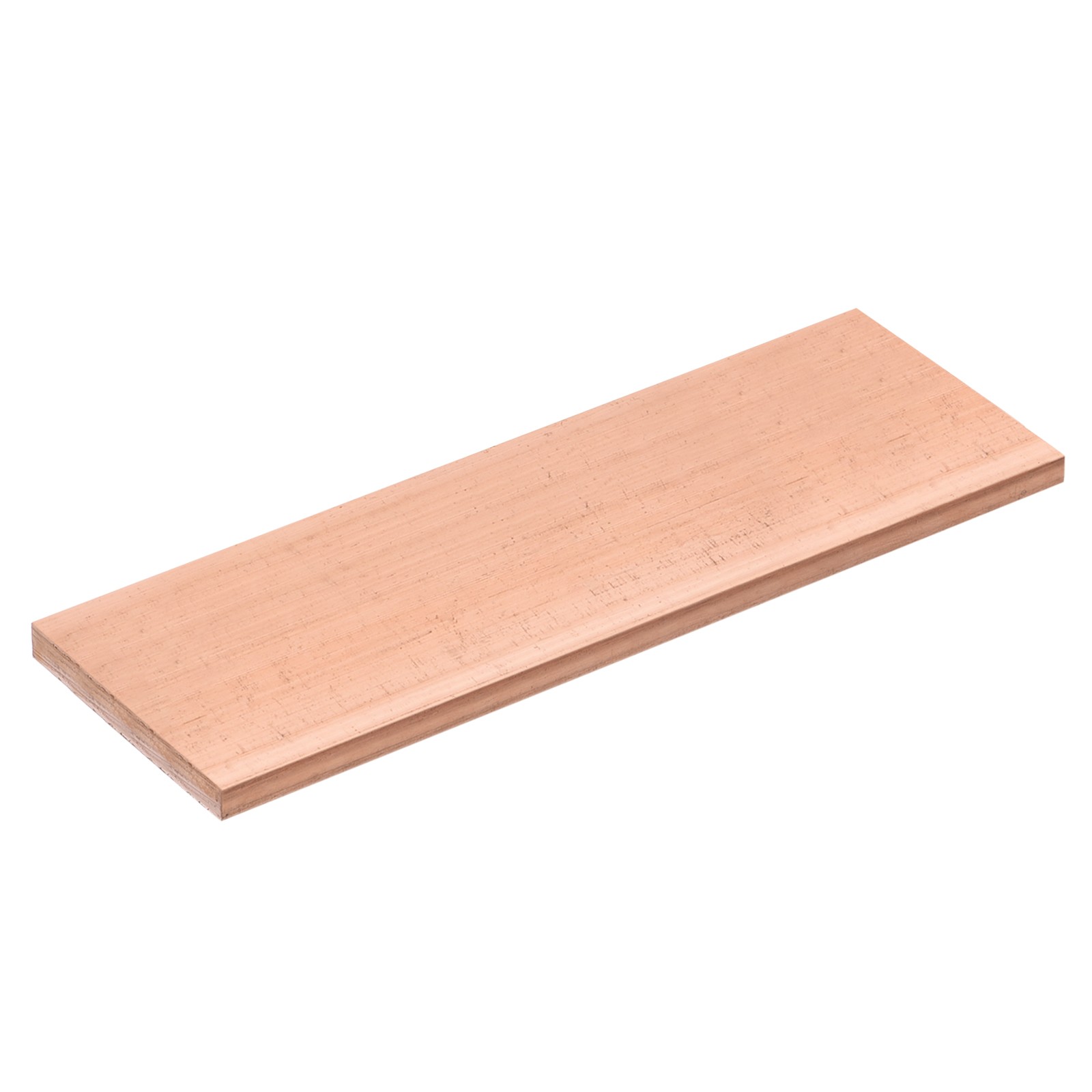 Copper Flat Bar, 1/4″ Thickness x 2″ Width x 6″ Length Copper Bar Stock
