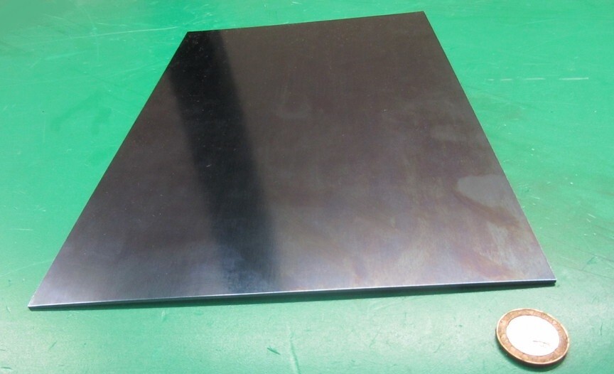1095 Full Hard Spring Steel Shim 0.030″ Thick x 8.0″ Width x 12″ Length