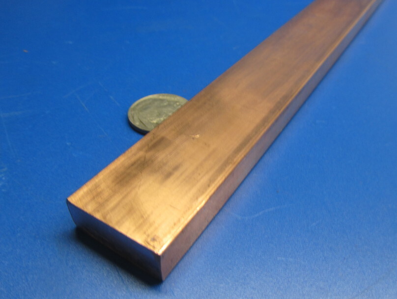182 Copper Bar 3/8″ Thick x 1.0″ Wide x 6 Foot Length