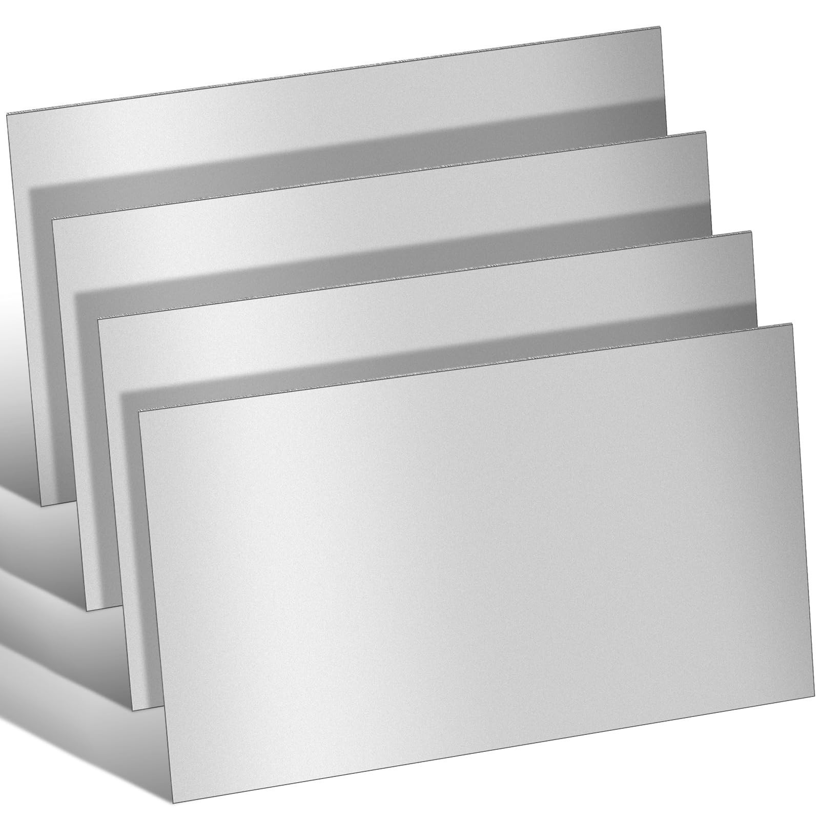 4 Pcs 16 Gauge Steel Sheet Plates – Weldable Carbon Metal Panels for DIY, 16×12