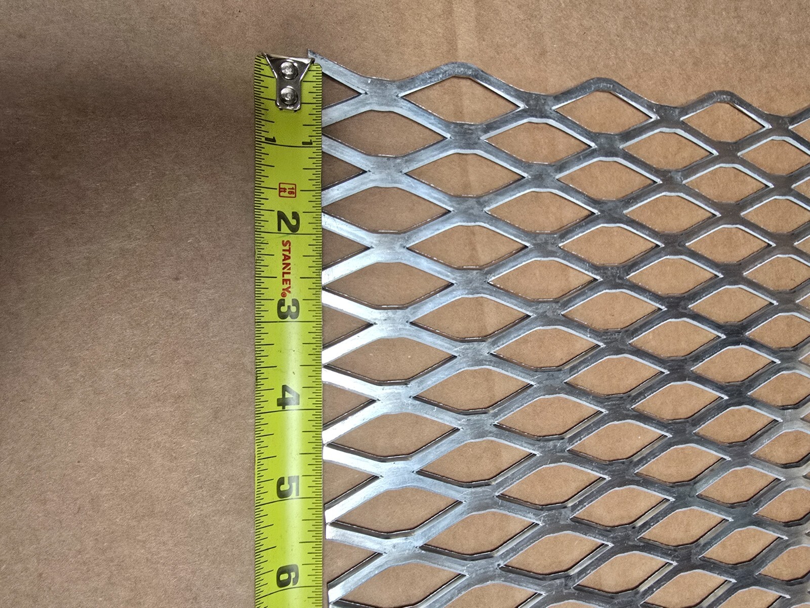 EXPANDED METAL “ALUMINUM” FLATTEN 0.080 THICK 24X48 “DEALERS SPECIAL” BEST PRICE