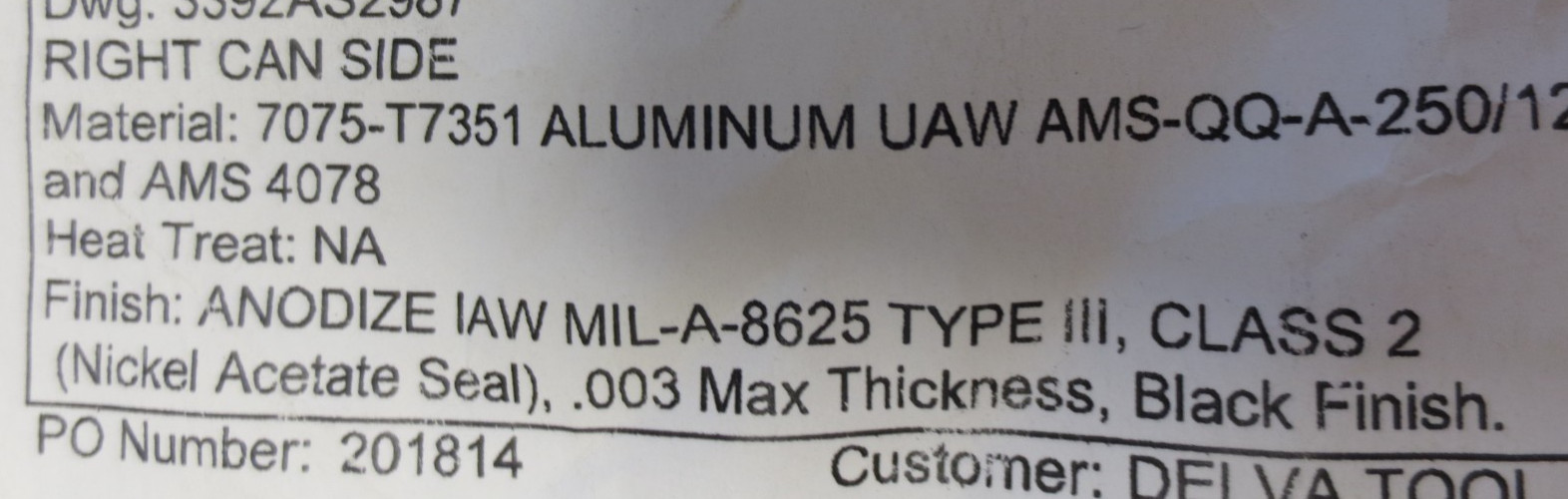(Lot of 5) 1/2″ Thickness 7075 – T7351 Aluminum Plate 0.5″ x 4” x 7.5″ Length