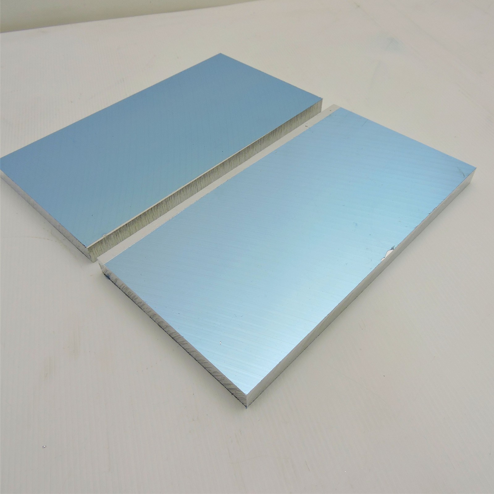 .625″ thick Precision CAST Aluminum PLATE 6.375″ x 11.25″ Long QTY 2 sku136779