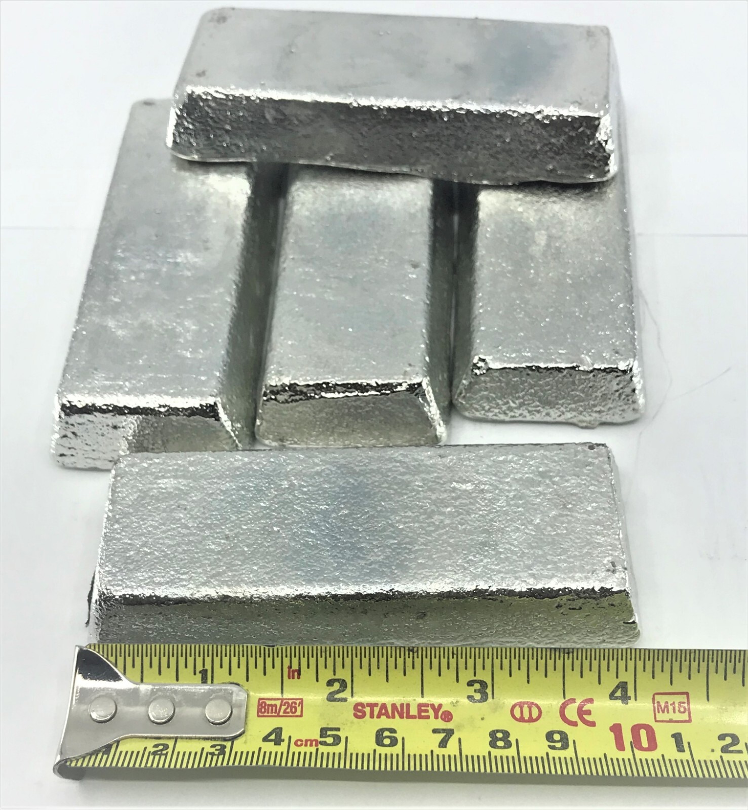 R92 Alloy Pewter Ingot 5lbs. (92%Sn, 8SB) Casting 466°-566°