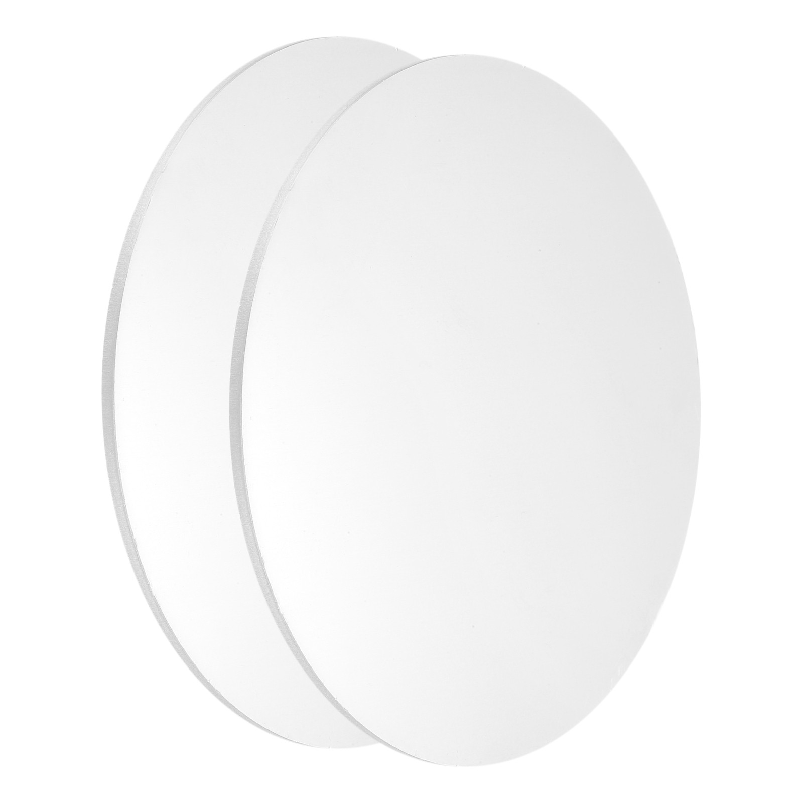 2Pcs Aluminum Disc 6″(150mm) Dia 0.12″(3mm) Thick Round 5052 Aluminum Sheets