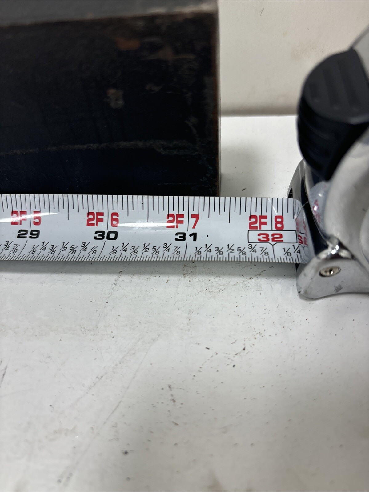 1″ x 2-3/4” Steel Flat Bar x 31-1/4”Long