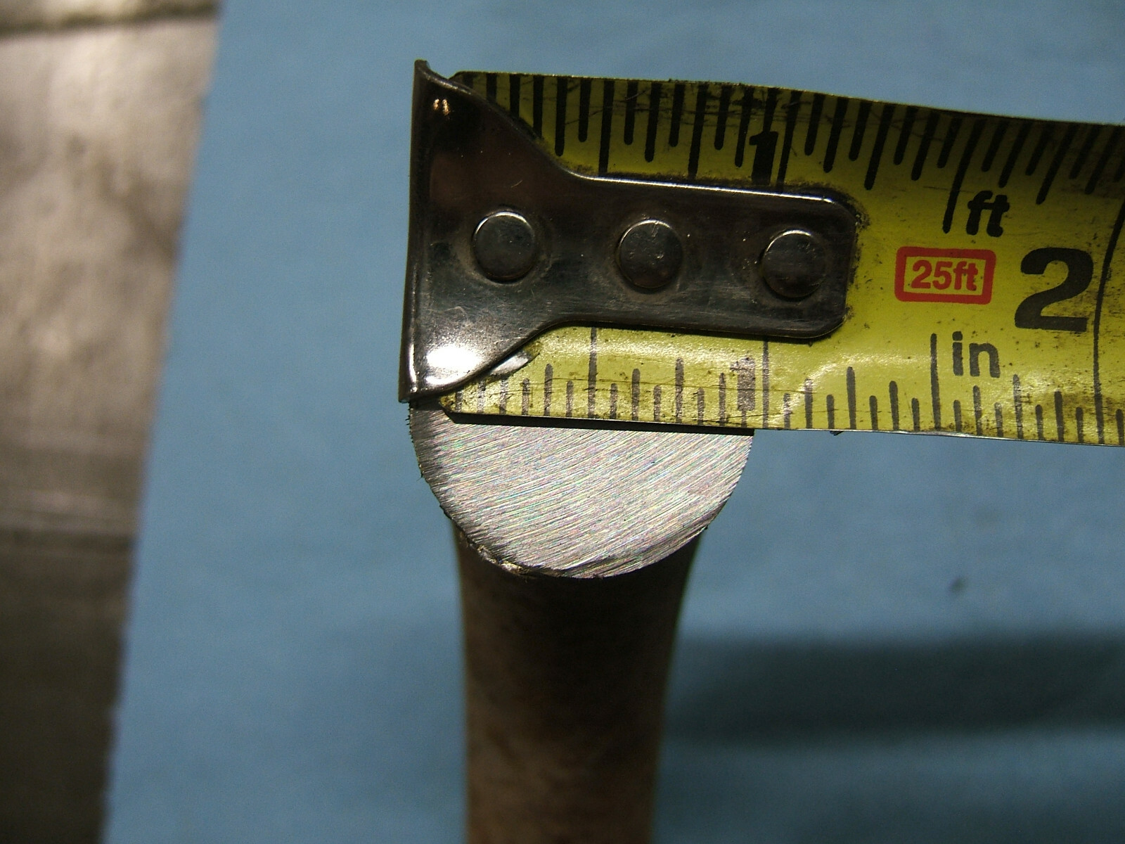 2 pieces- 5160 spring steel round bar- 1″ diameter- 10″ long