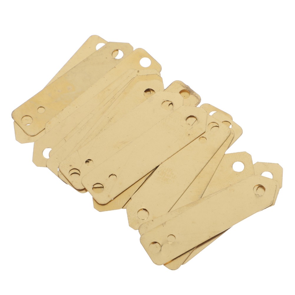 20Pcs Copper Anode Plates Replacement for Fruit Battery Electroplating DIY Tools