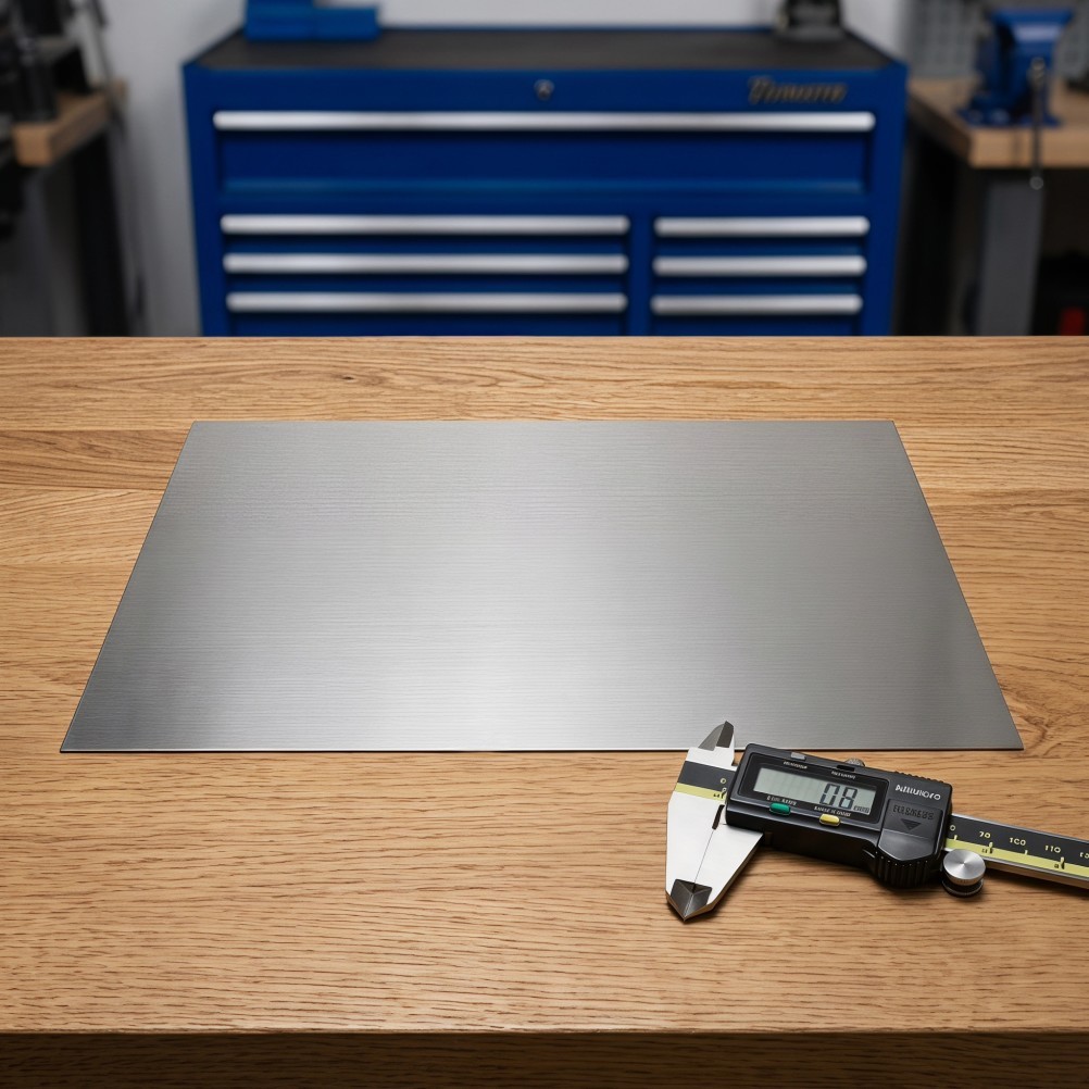 Stainless Steel Sheet, 12×8” 8mm/0.3” Thickness Stainless Steel Plate, Metal