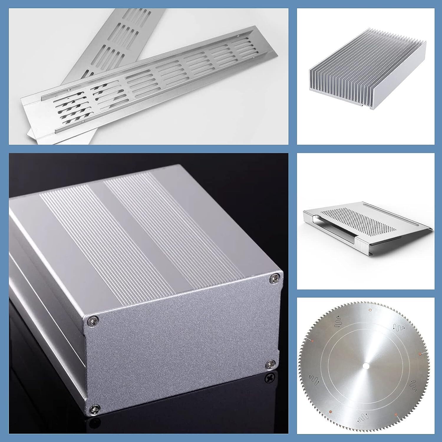 6061 Aluminum Sheet Plate, 10″ x 14″ x 1/4″ Thickness Heavy Duty Aluminum She…