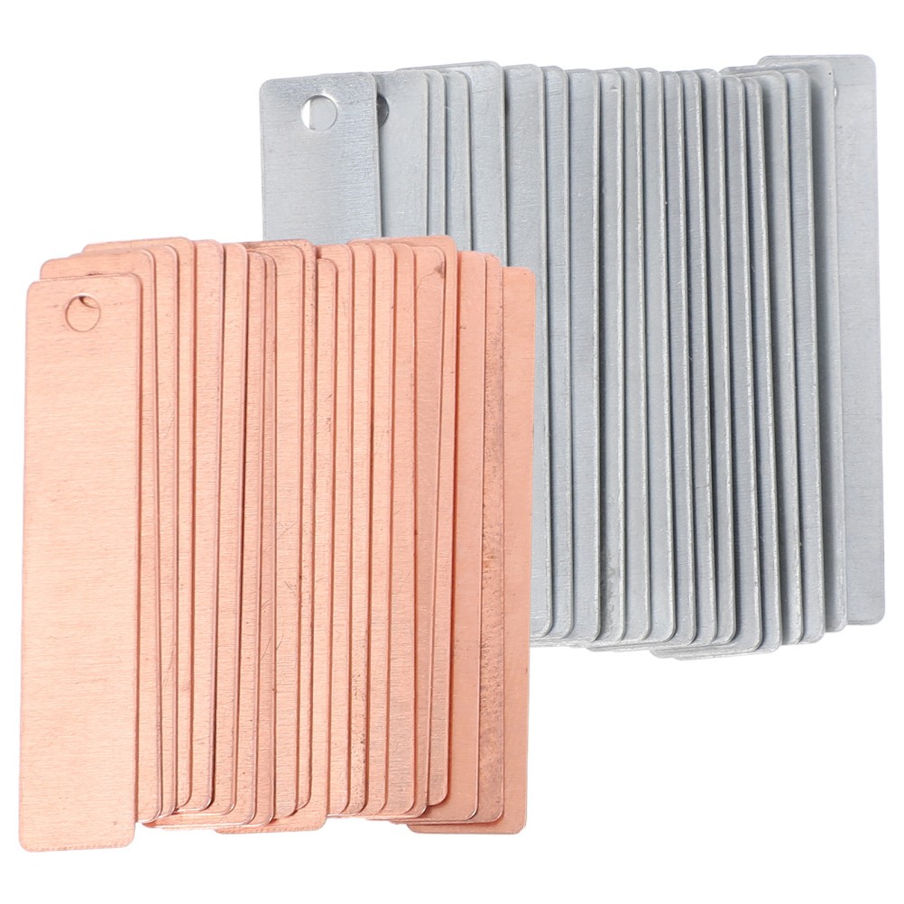 1 Set Reusable Zinc Copper Strips for Electroplating and Battery Experiments