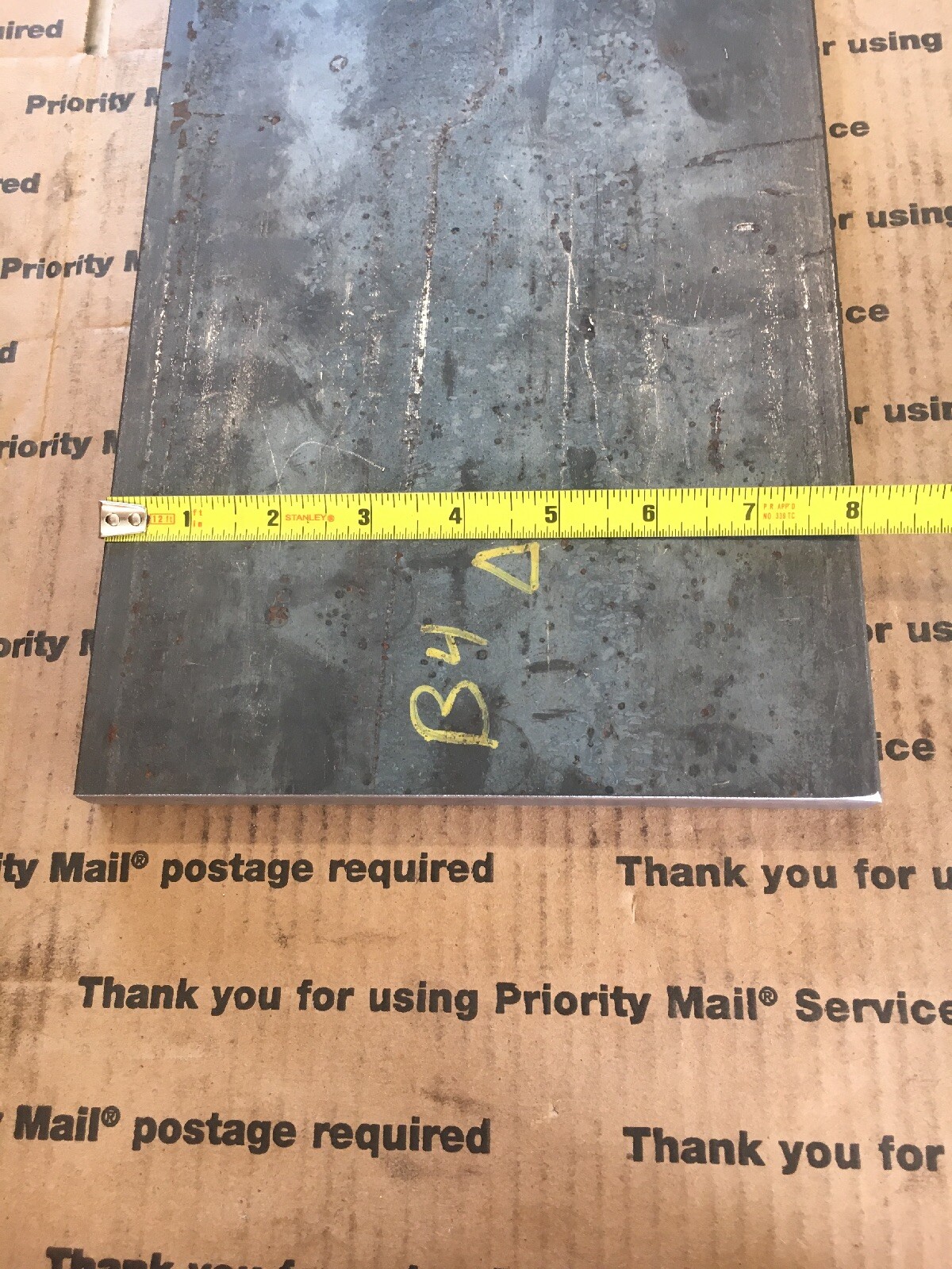 5/8 X 8 Flat Steel Bar Blacksmithing Welding Bracing Repair 12” L