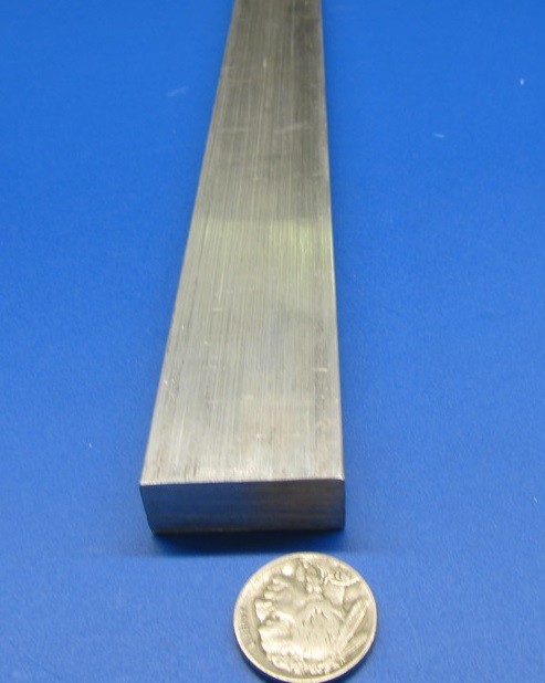 2024 T351 Aluminum Bar, 1/2″ (.500″) Thick x 1 1/4″ Wide x 12″ Length