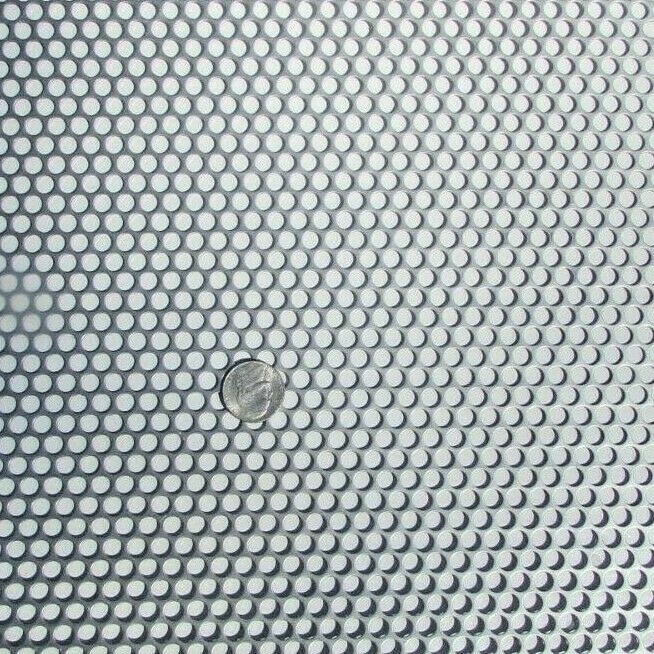 -1/4″ HOLE 16 GA.–(.0598)- 304 S.S. PERFORATED SHEET– 10″ X 10″