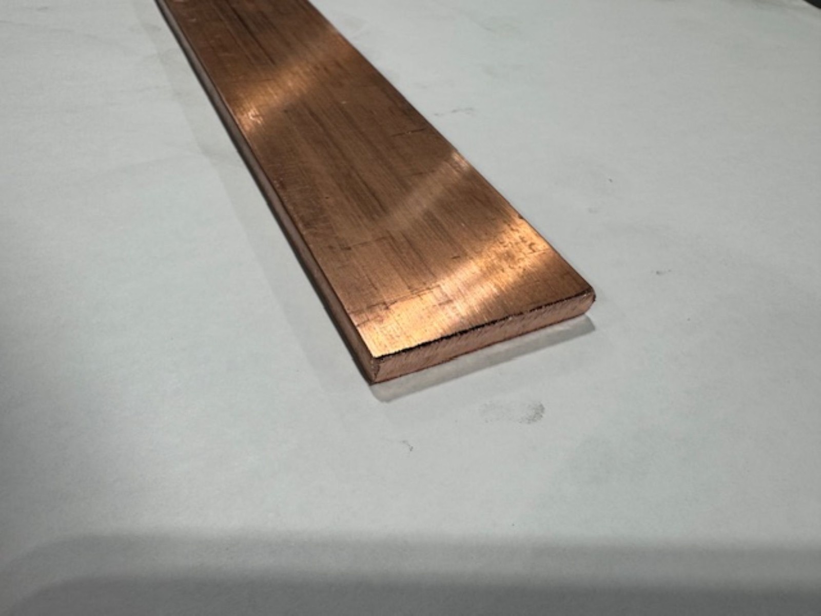 1/4″ x 2″ Copper 110 Flat Bar x 36 Inches Long
