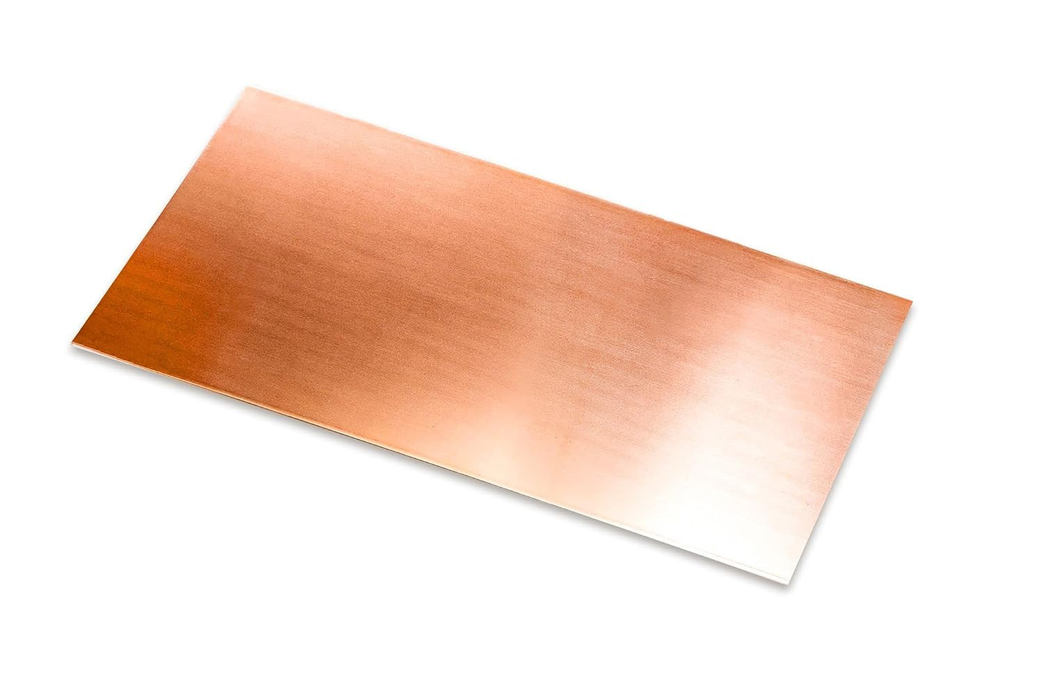 99.9% Pure Copper Blank Sheet 34 Gauge, Dead Soft 6X12 Inches by | 1Pc, Thickne