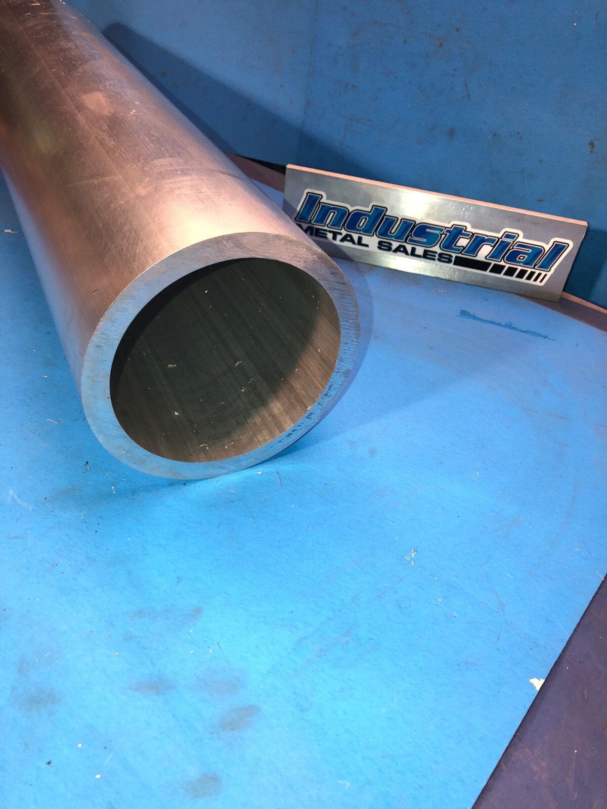 4″ OD x 3″ ID x 60″ x 1/2″ Wall 6061 Aluminum Round Tube- 4″OD x .500″ Wall 6061