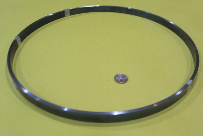 1095 Hard Blue Tempered Spring Steel Shim .008″ Thick x 0.750″ Wide x 1200″ Long