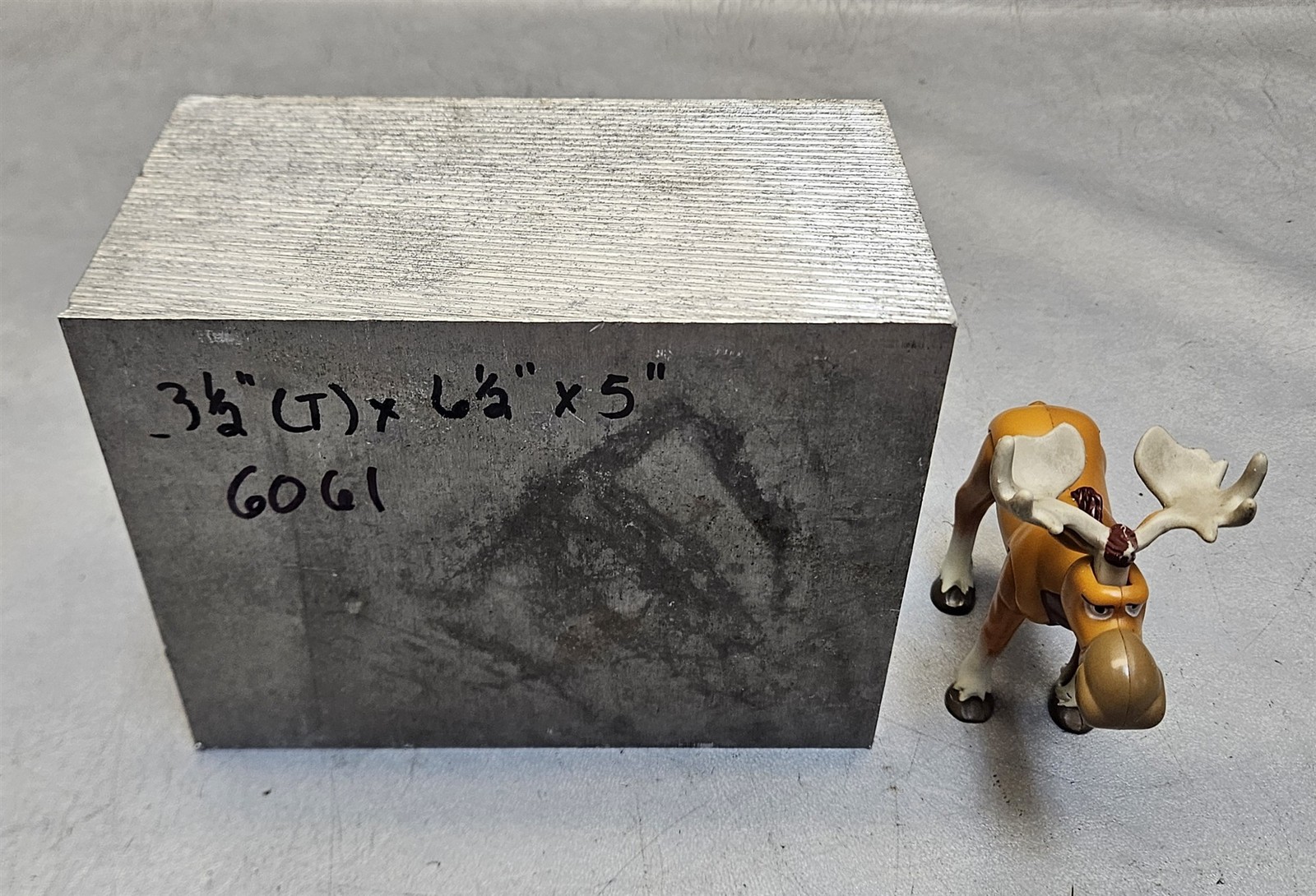 3-1/2″ x 6-1/2″ x 5″ Aluminum Block Bar Stock 6061 Aluminum 11lbs