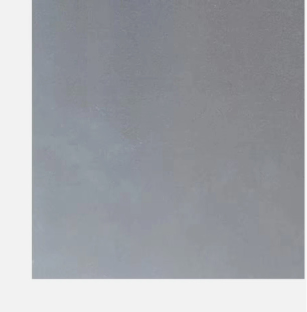 Plain Aluminum Sheet in Silver 24 In. X 36 In Strong Lightweight No Rust