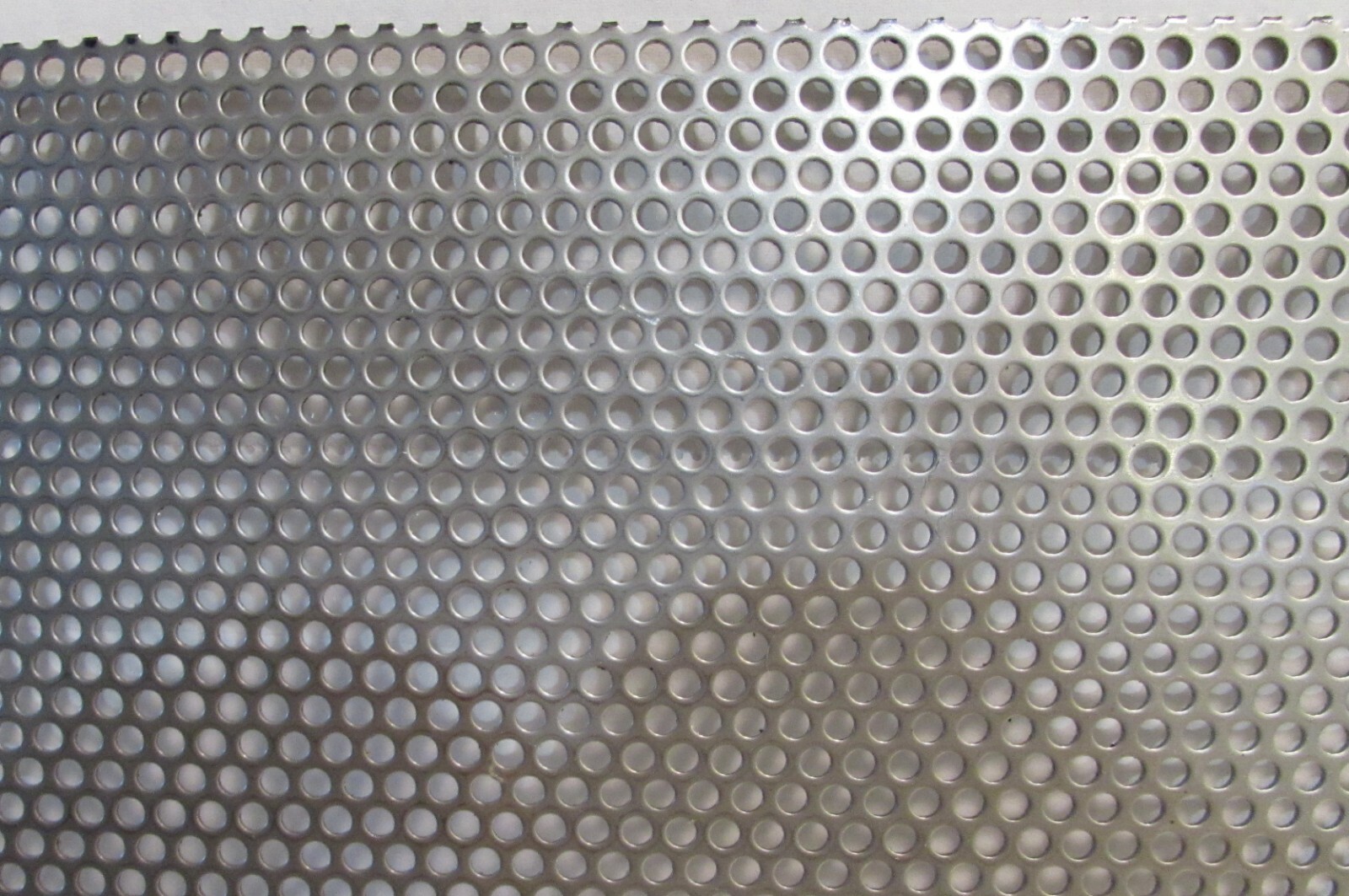 =1/8″ HOLES–16 GA. (1/16″ ) 304 STAINLESS PERFORATED SHEET –6-3/8″ X 11-3/8″=