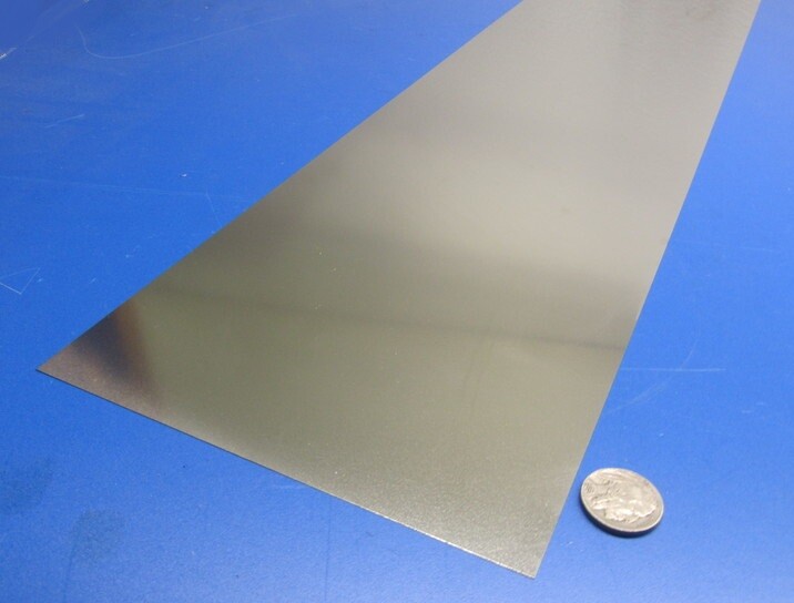 18-8 Stainless Steel Sheet, Full Hard, .020″ x 6.0″ x 100″