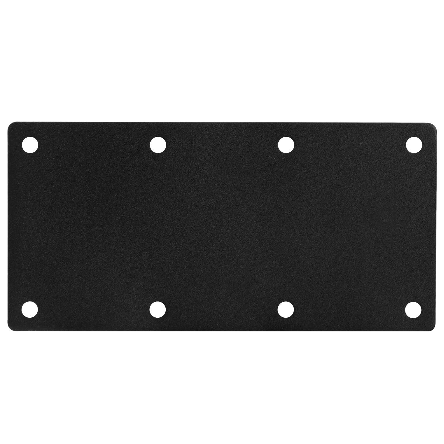 4 PCS 9″ x 4″ Heavy Duty Black Flat Mending Plate for Repair | 1/8″ Thick
