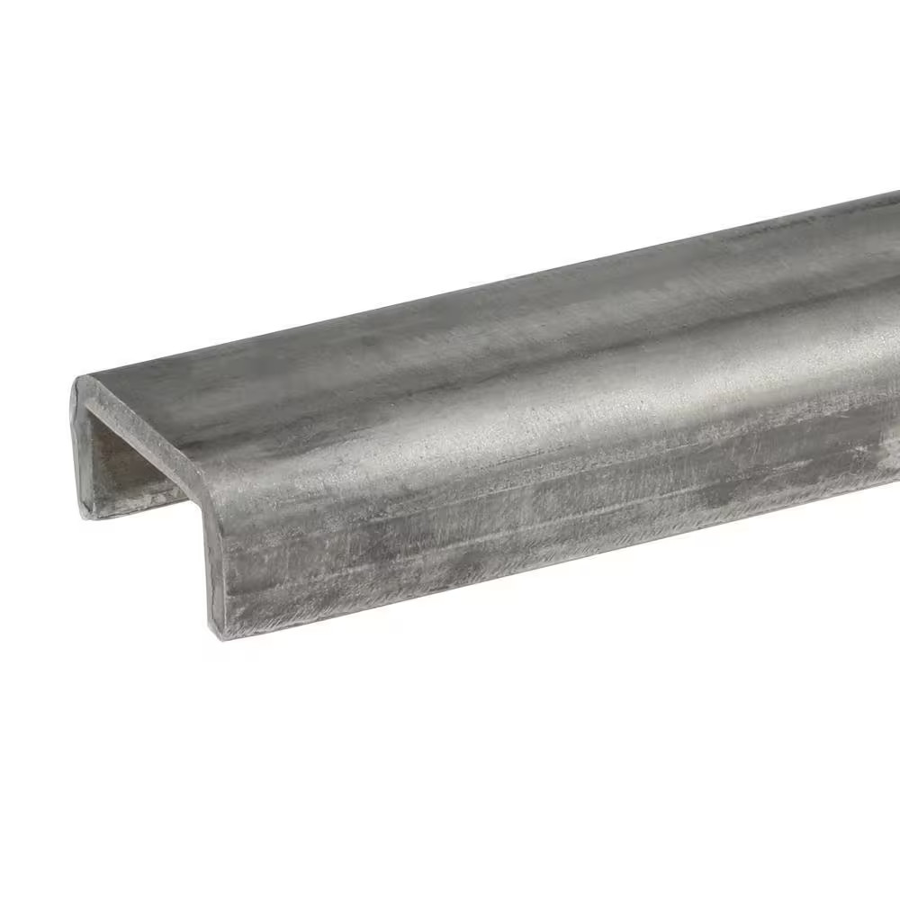 2 In. X 1/2 In. X 3 Ft. – 1/8 In. Thick Plain Steel C-Channel