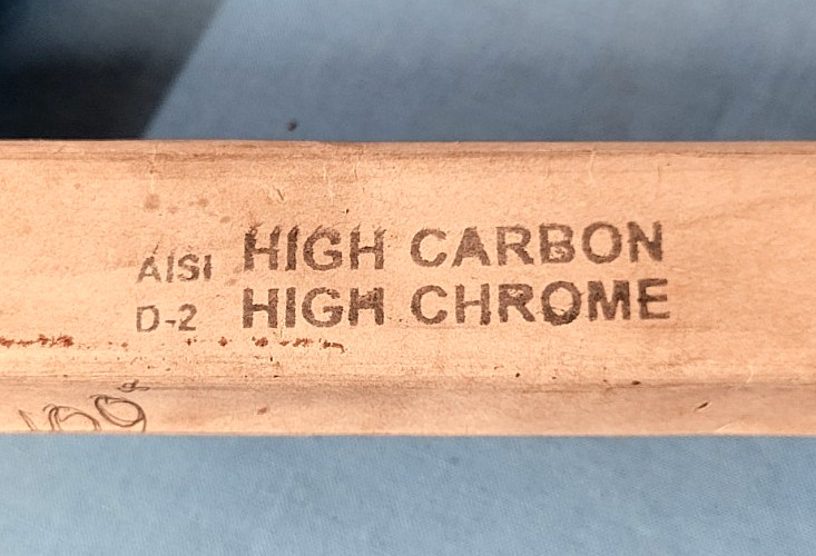 AIR-HARD GROUND FLAT STOCK 1″ X 1″ X 18″ AISI D-2