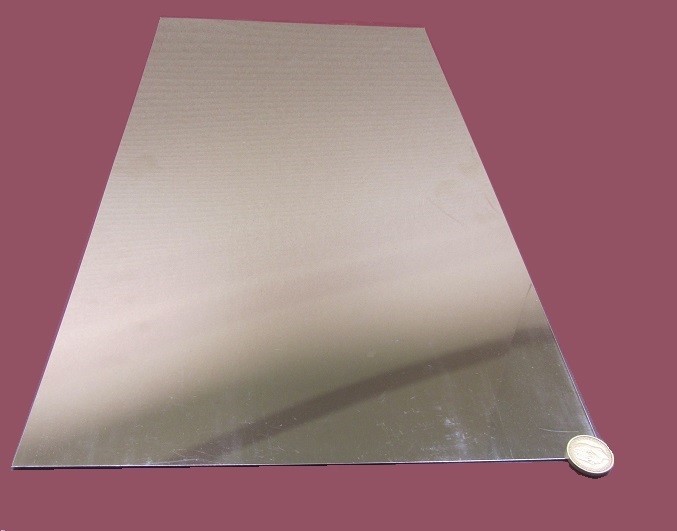430 Stainless Steel Sheet, .025″ Thick x 12.0″ Wide x 24.0″ Length, 1 Unit