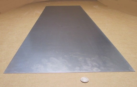 Spring Steel Annealed Sheet 0.025″ Thick x 15.0″ Wide x 48″ Length