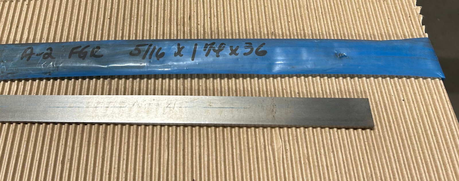 5/16 X 1-1/4 X 36″ A-2 Flat Ground Stock Regular Tolerance