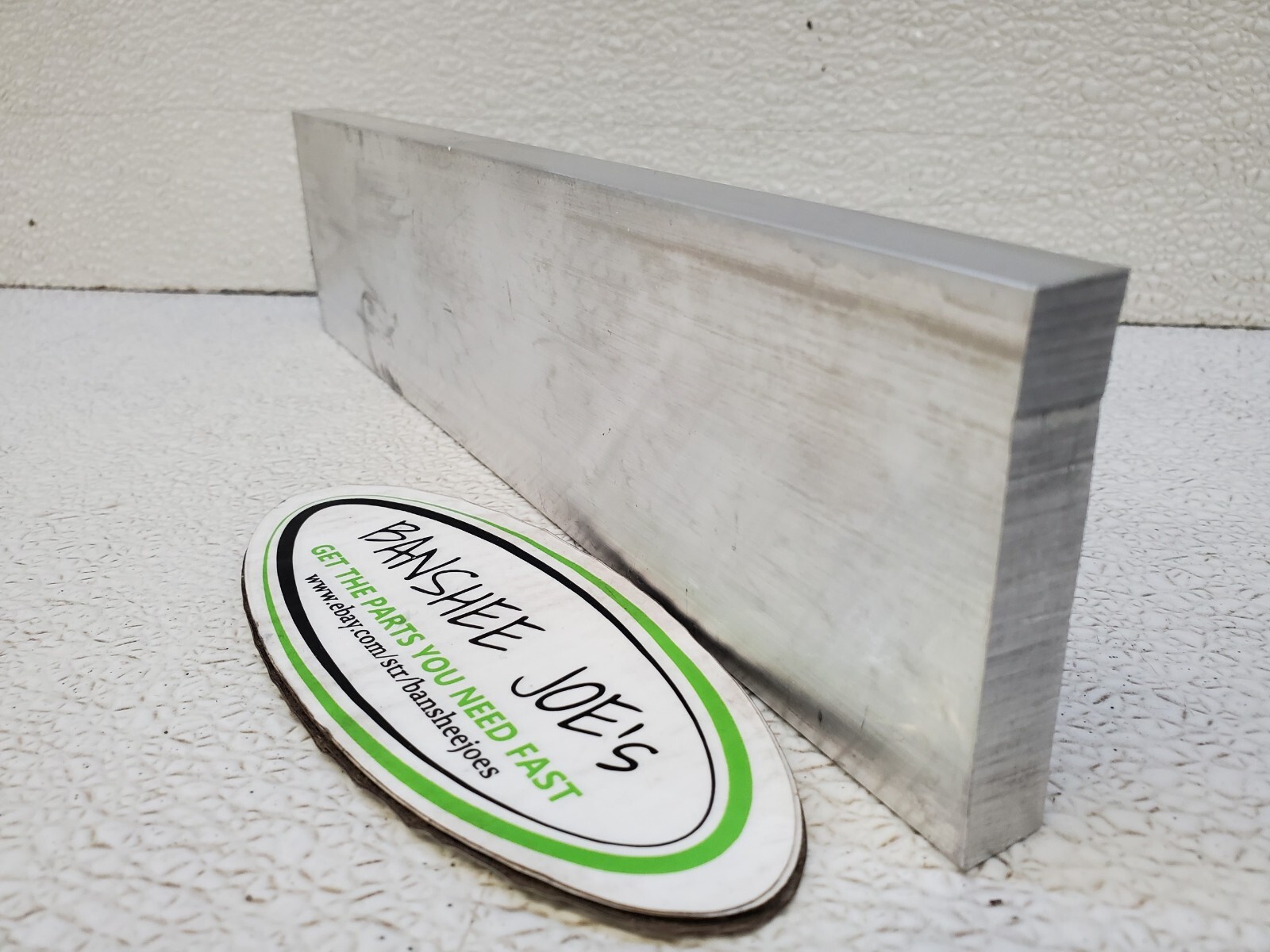 6061 T6 Aluminum Solid Plate 2 1/2″ Wide × 10″ Long × 1/2″ Thick Mill finish