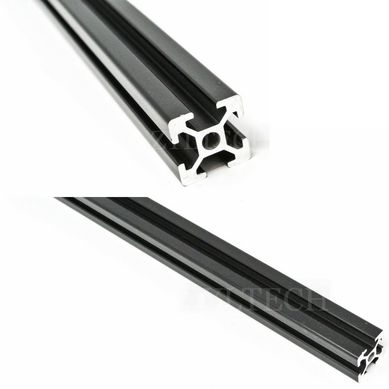 ZYLtech 2020 Aluminum T-Slot Aluminum Extrusion – Black 600mm CNC 3D Printer