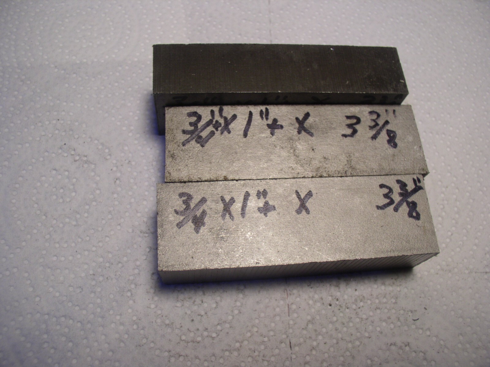 3/4″ TITANIUM FLAT STOCK1 PC..3/4″+X 1″X 3 3/8″+ CERTIFIED 6AL-4VELI GRADE 23