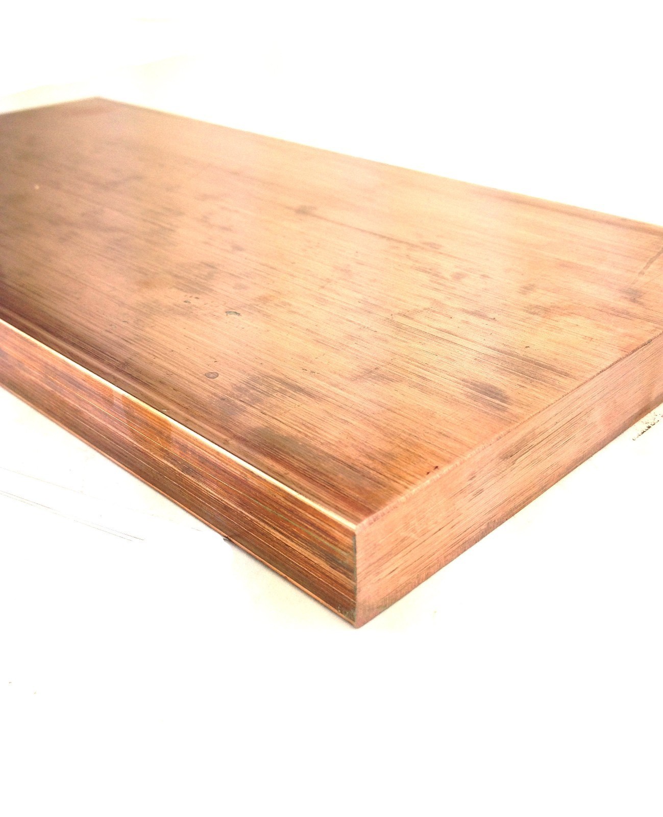 C14500 ALLOY 145 TELLURIUM COPPER BLANK PLATE 2″ X 3″ X 3″