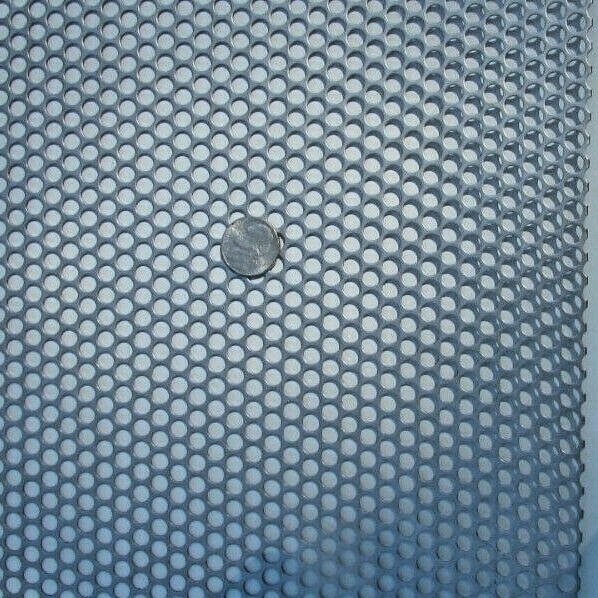 20 GA. 304 STAINLESS STEEL PERFORATED SHEET 1/4″HOLES —4″ x 6″