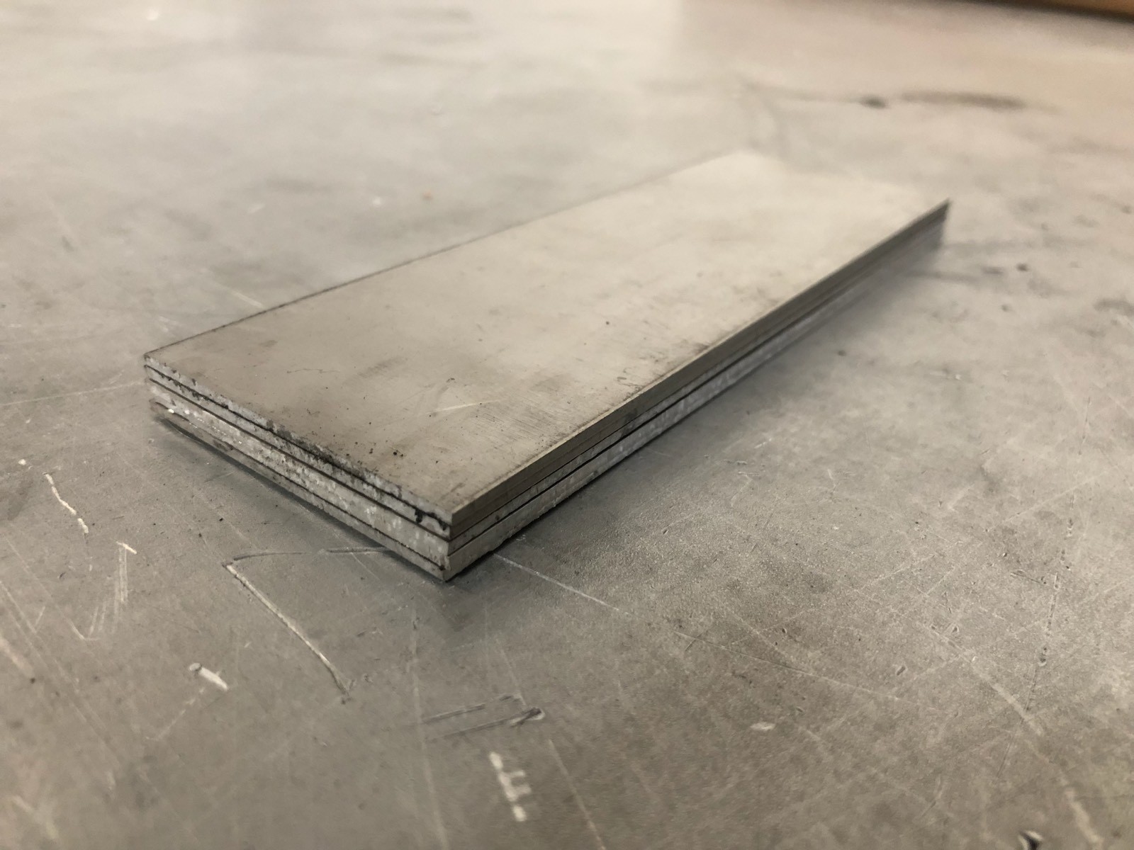 5 Pieces – Titanium Plate 6AL4V 2″ x 6″ X .063″