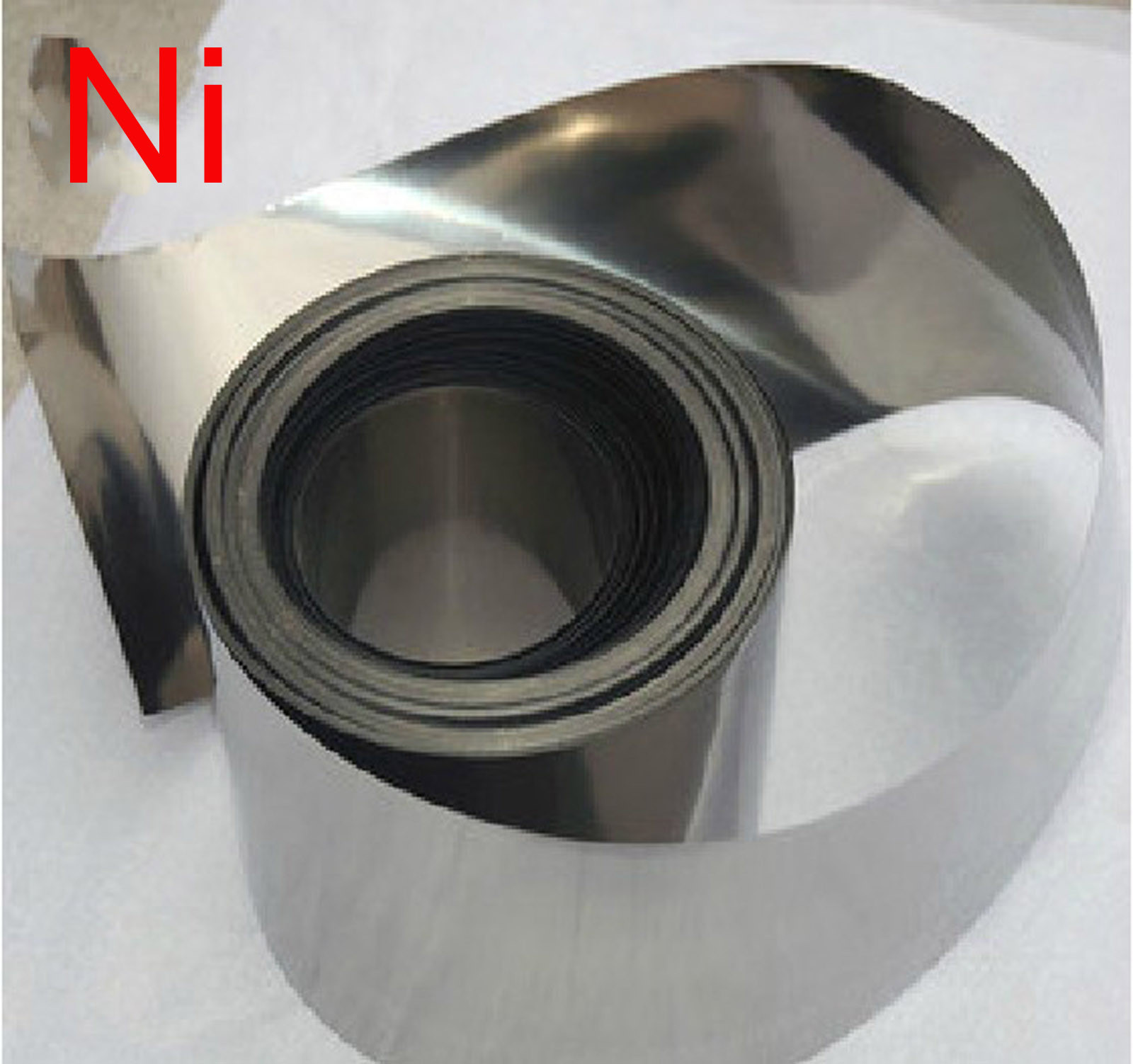 High Purity 99.96% Pure Nickel Ni Foil Thin Sheet 0.2 x 100 x1000 mm， 4″ x 40″