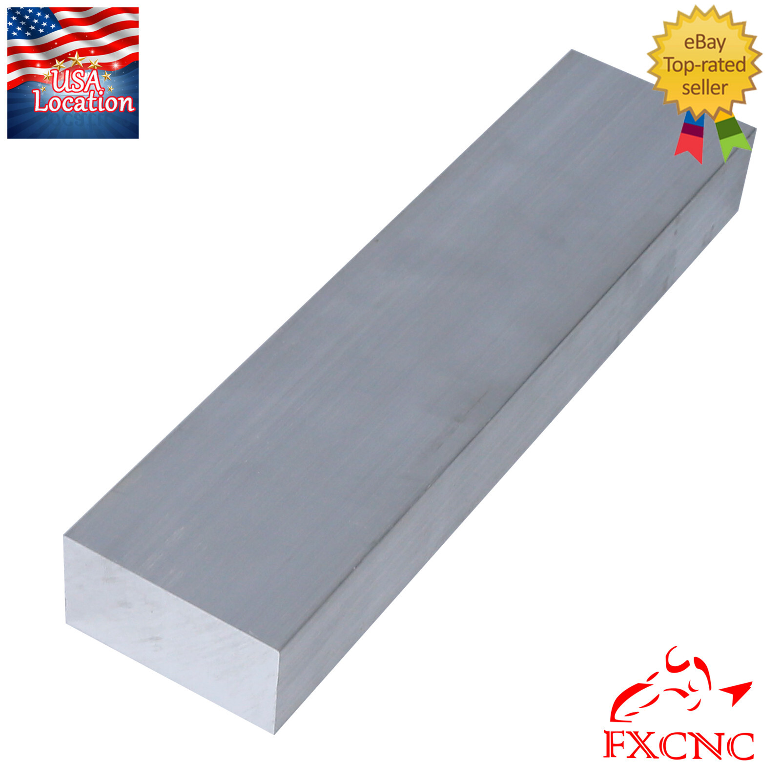 T6061 Aluminum Plate Flat Bar Strip Length 200mm Width 50mm Thickness 25mm