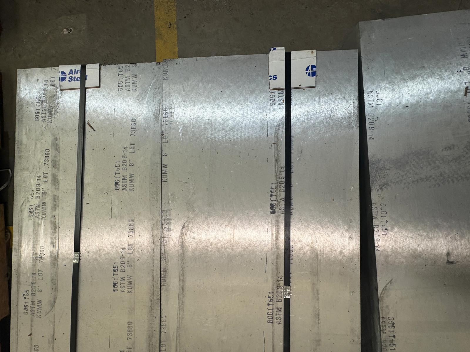 Alro Steel Aluminum Plate 6061-T651
