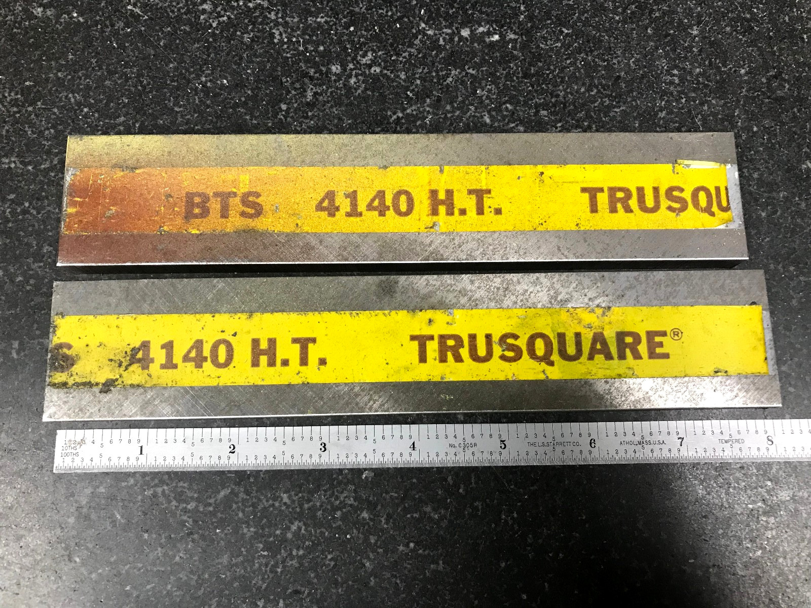 4140 PRE HARD STEEL .400″ X 1.5″ X 7.7″ MACHINING 🌟 FORGING 🌟 BLACKSMITHING