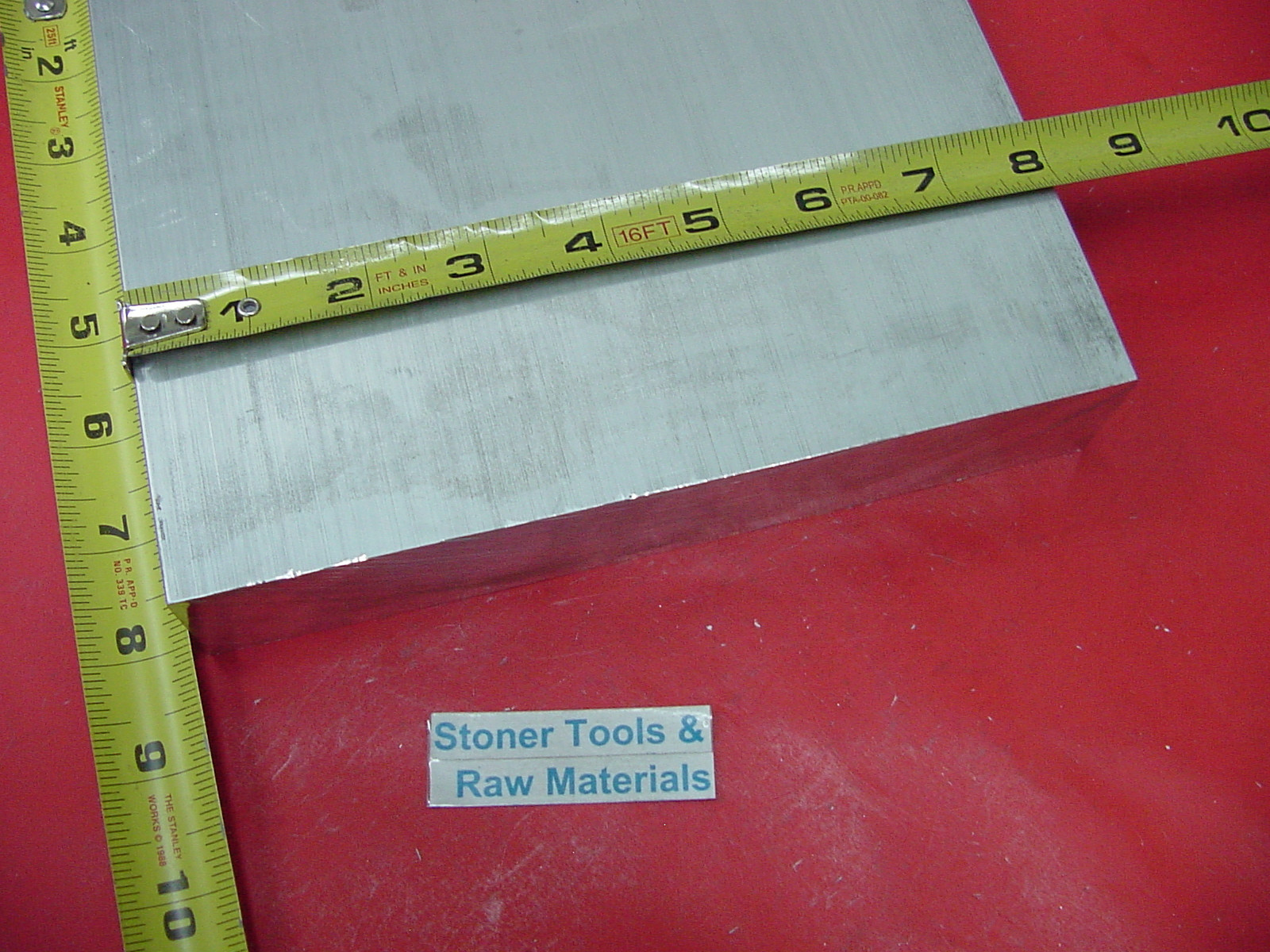 1/2″ X 8″ X 8″ ALUMINUM 6061 FLAT BAR SOLID T6511 Extruded Mill Bar Stock New