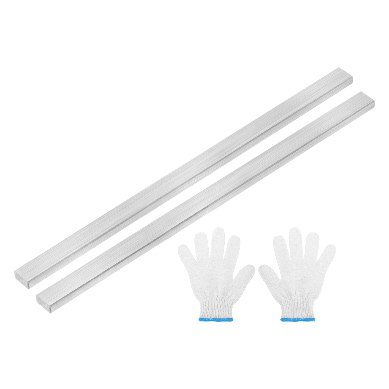 2 Pcs 316L Stainless Steel Flat Bar 3/16″ x 3/8″ x 8″ Trim Strips Sheet