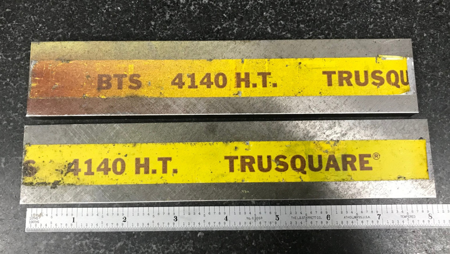 4140 PRE HARD STEEL .400″ X 1.5″ X 7.7″ MACHINING 🌟 FORGING 🌟 BLACKSMITHING
