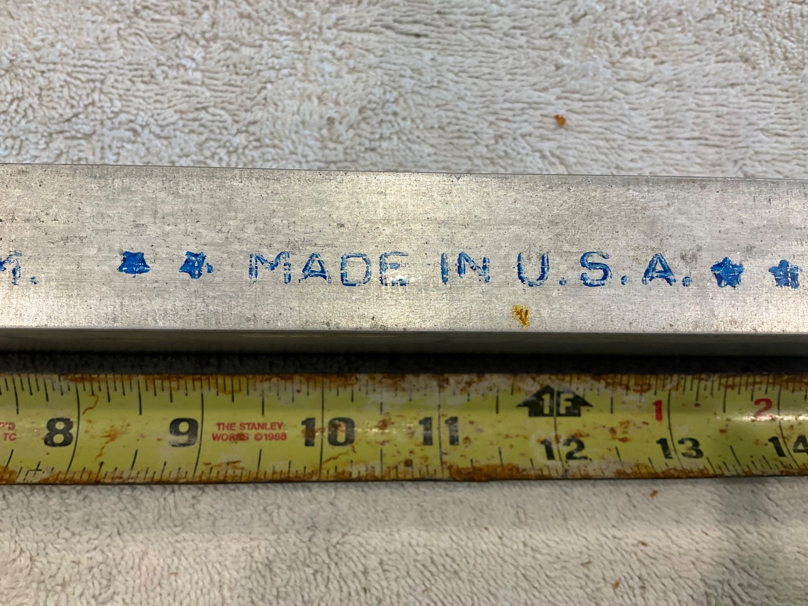 2024-T351 Aluminum Rectangular Tubing Bar Stock 1×2″ x 22″ USA Aircraft