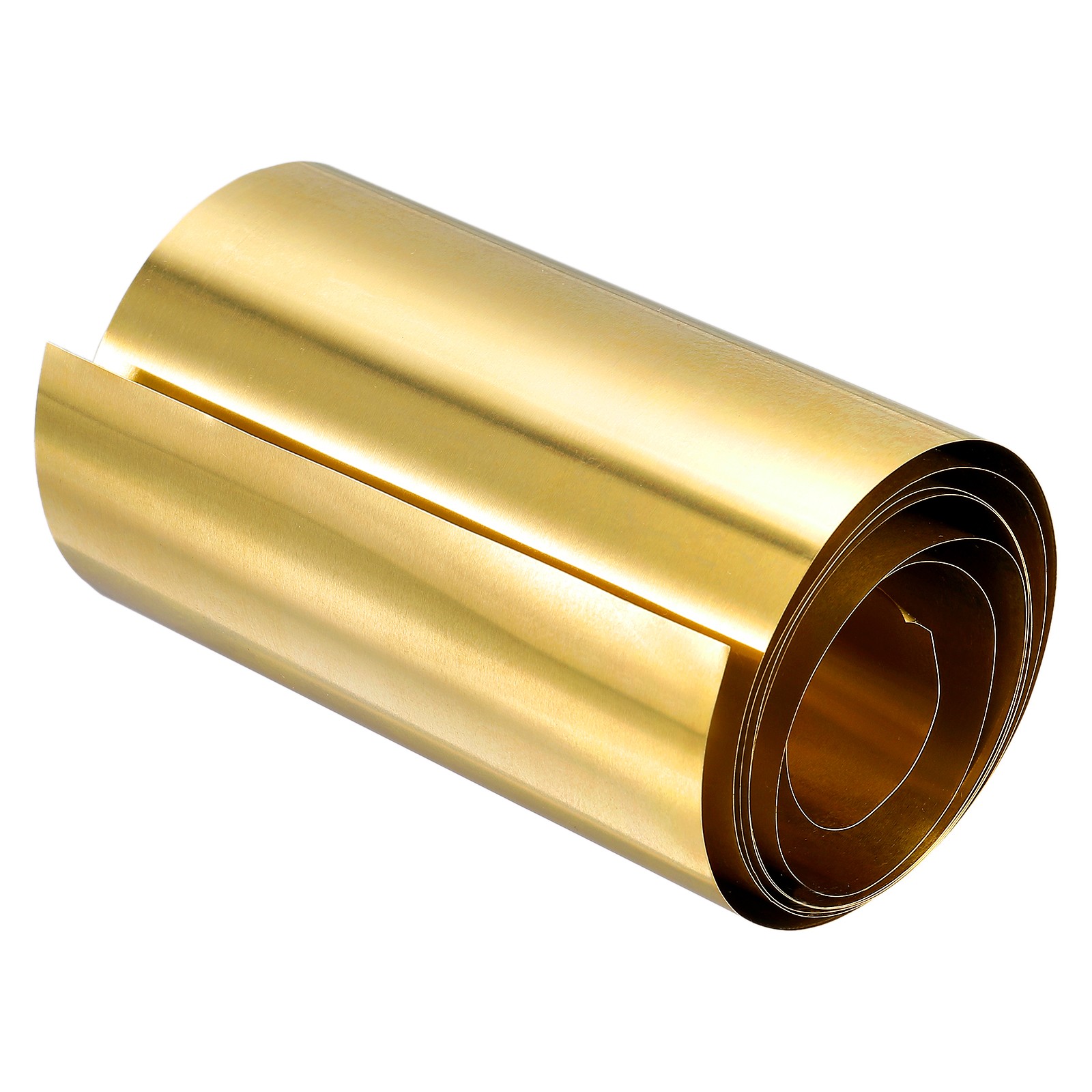 Brass Sheet Roll, Metal Foil Plate 2000mm x 100mm x 0.2mm