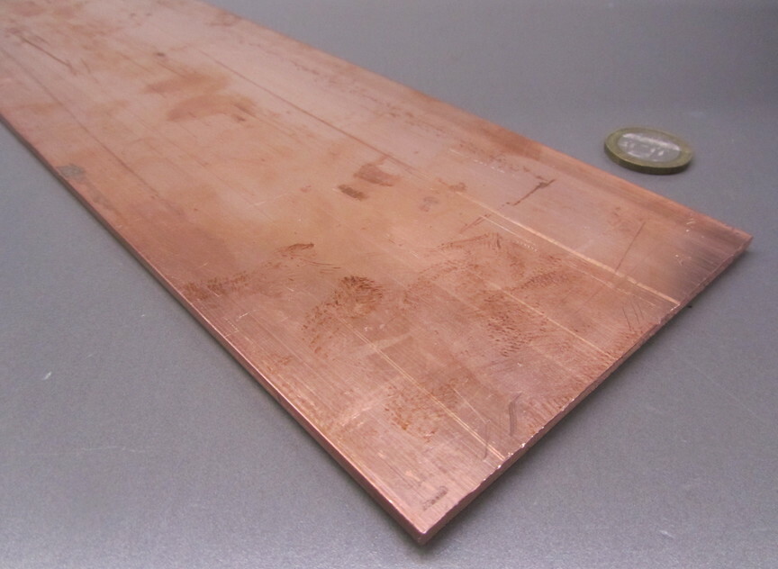 110 Copper Bar H02, 1/8″ Thick x 4.0″ Wide x 4 Ft Length