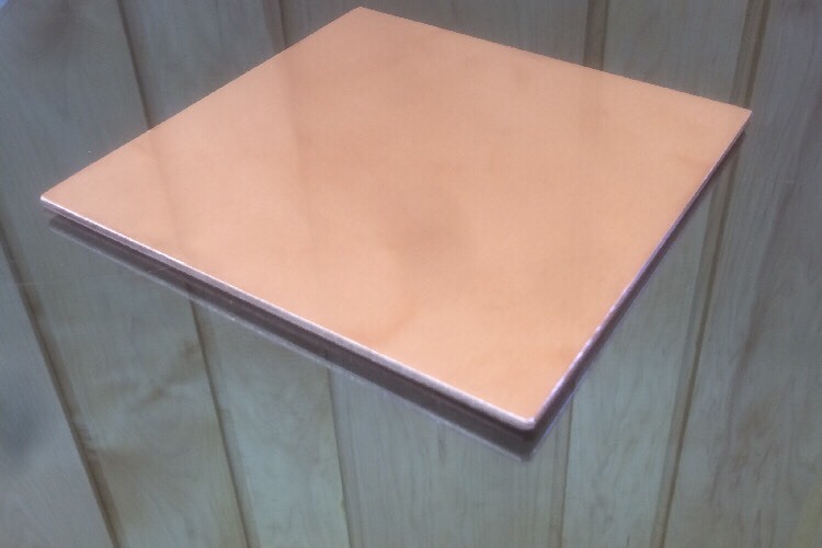 1/8″ COPPER SHEET PLATE NEW 6″x6″ .125 THICK *CUSTOM SIZES AVAILABLE*