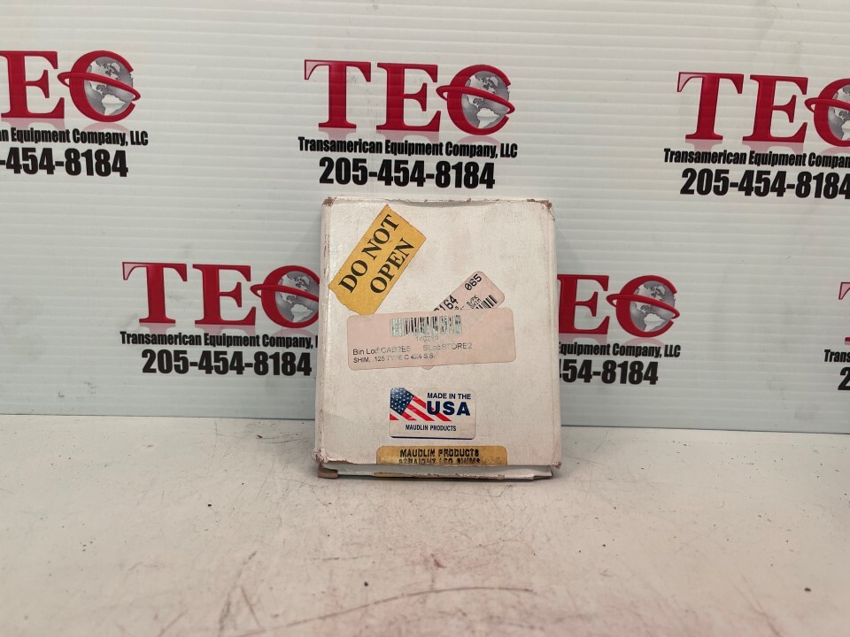 Lots of 5 Maudlin MSC125-5 – 5 0.125 Inch x 4 Inch x 4 Inch Shims